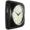 Infinity Instruments Square Retro Black Wall Clock, 9.25 in. 13228BK-4103 - alternate 6
